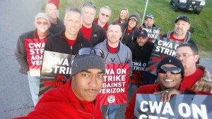 Verizon strike VA pic-Deb